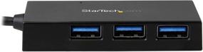 img 2 attached to 🔌 Enhanced StarTech.com 4-Port USB 3.0 Hub - USB-C Powered USB 3.1 Gen 1 Hub - USB-C to USB-C and USB-A Adapter - USB-C Port Expander (Model: HB30C3A1CFB)