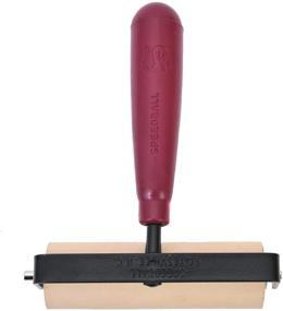 img 3 attached to 🖌️ Speedball Deluxe Soft Rubber Brayer - 4-Inch Width: A Must-Have Tool for Printmaking and Mixed Media Art