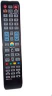 📱 bn59-01179a remote control replacement for samsung tw-h5500, un39h5204afxza, un48h6350af, un55h6360af, un60h6300af smart led hdtv - enhanced compatibility and user-friendly features logo