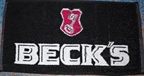 img 1 attached to Becks Beer Cotton Bar Towel