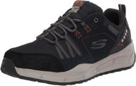 skechers equalizer trail oxford black logo