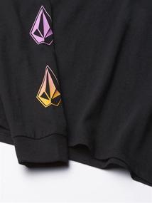 img 1 attached to Стильная футболка с длинными рукавами для девочек "Stoke Long Sleeve Tee" от Volcom