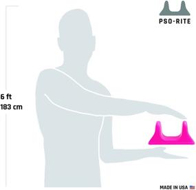 img 2 attached to Оживите свое тело с PSO-RITE: Инструмент для расслабления мышц псоаса и глубокого массажа тканей - Закатный красный