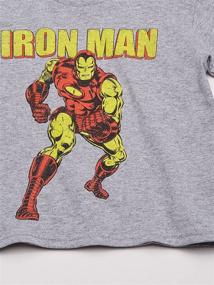 img 2 attached to 👕 Набор из 3 футболок Marvel для малышей-мальчиков супергероев