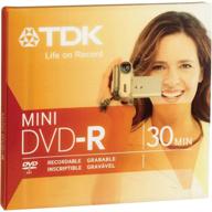 💽 2x 1.4 gb mini dvd-r blank - 8cm size logo