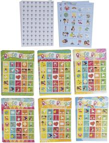 img 4 attached to 📚 Bible Bingo Game Pack - 36-Set Kids Biblical Education Christian Party Supplies Activity Kit, Multi-Player Scripture Verse Bingo for Sunday School, Classroom Games, Party Favors, and Giveaways