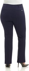 img 1 attached to 👖 Rekucci Curvy Comfort Barely Bootcut: Chic Women's Clothing, Suiting & Blazers