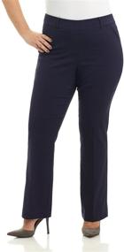 img 3 attached to 👖 Rekucci Curvy Comfort Barely Bootcut: Chic Women's Clothing, Suiting & Blazers
