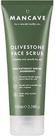 🔥 discover the power of mancave natural olivestone face scrub: 3.84 oz of pure skin revitalization logo