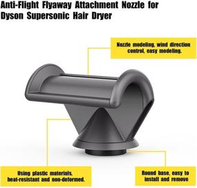 img 2 attached to 💨 Улучшите работу своего фена Dyson Supersonic с помощью насадки Ultimate Anti-Flight Flyaway Attachment Nozzle