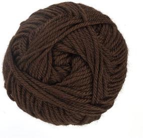 img 1 attached to RED HEART Soft Yarn in Chocolate: Luxuriously Plush Fiber for Cozy Crafts