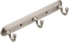 img 1 attached to 🔗 Moen 7603BN Yorkshire Robe Hook in Brushed Nickel Finish