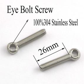 img 1 attached to M6X30Mm Screw Lifting Bolts Stainless