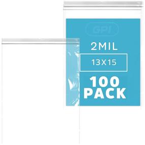 img 4 attached to 🛍️ Reusable Clear Plastic ZIPLOCK Bags for Packaging and Shipping Supplies
