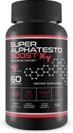 💪 unleash your potential with super alphatesto boost x y: the ultimate natural testosterone support for enhanced muscle growth, youthful energy, and unbridled drive logo