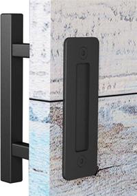 img 4 attached to 🚪 Enhanced EaseLife Sliding Handle with Dual Back Plate Design