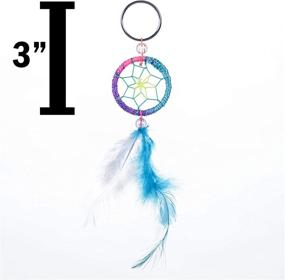 img 2 attached to Rainbow Dream Catcher Chain Pack