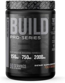 img 4 attached to 💪 Pro-Series Build Muscle Builder: Maximize Muscle Growth and Recovery with Premium Energy Supplement - Peach Mango Flavor, 60 Servings