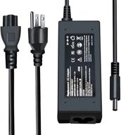 💻 dell 45watt 3 prongs laptop charger ac adapter: compatible with xps 13 9350 9360, inspiron 13 15 17 3000 5000 7000, latitude 3590 3410 3310 3400 3490 3500 - power supply cord included logo