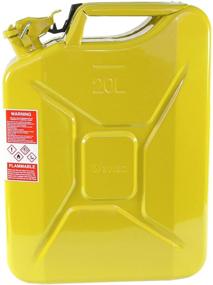 img 2 attached to 🔥 Wavian JC0020YVS Authentic NATO Jerry Fuel Can and Spout System Yellow (20L) - Buy Online at Best Price