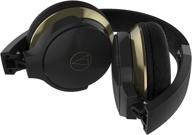 🎧 certified refurbished audio-technica ath-ar3btbk sonicfuel bluetooth wireless on-ear headphones with mic & control in black logo