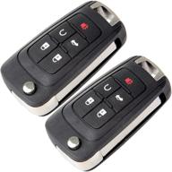 🔑 scitoo бесключевой пульт дистанционного управления для buick allure 2006-2011, buick lacrosse 2014 и buick encore 2006-2007 - комплект из 2, 5 кнопок логотип