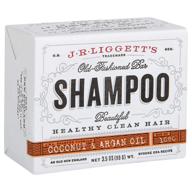 🧴 j·r·liggett's tea tree & hemp oil, jojoba & peppermint, and coconut & argan oil shampoo bars - enhance follicle nourishment with antioxidants and vitamins, sulfate-free formula, set of three, 3.5 ounce bars logo