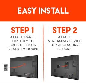 img 2 attached to 📺 Echo-SDMU: Securely Mount Your Universal Streaming Devices Behind Flat Screen TVs – Perfect for Apple TV, Roku, Amazon Fire TV, and More!