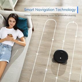 img 1 attached to 🤖 The Ultimate Robot Vacuum Cleaner: AIRROBO P10 with 2600Pa Strong Suction, WiFi, App Control, Works with Alexa and Google Home, Self Charging - Ideal for Hard Floors, Carpets, and Pet Hair!