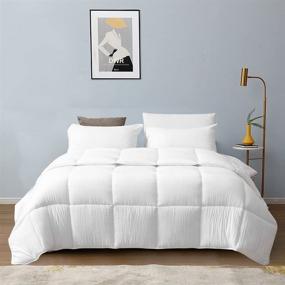 img 4 attached to DWR All Season Cloud Alternative Comforter