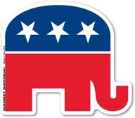 magnet america republican elephant logo