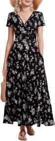 img 3 attached to 👗 Stylish and Versatile HUHOT Women's Summer Sundresses with Convenient Pockets