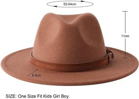 img 3 attached to Jastore Classic Bowknot Floppy D Khaki Boys' Accessories: Stylish and Versatile Picks