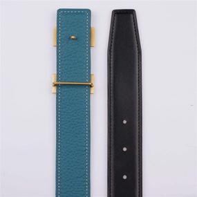 img 2 attached to Replacement Leather Belt Hermes Brown