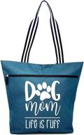 🐶 dog mom gift tote bag - women's dog lover gifts - perfect presents for best dog mom logo