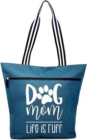 img 4 attached to 🐶 Dog Mom Gift Tote Bag - Women's Dog Lover Gifts - Perfect Presents for Best Dog Mom