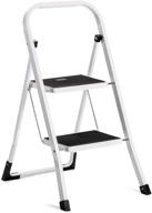 🪜 acko step stool-2 step step ladder: convenient, safe, and sturdy for various indoor tasks, holds up to 330lbs логотип
