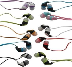 img 3 attached to 🎧 JustJamz Kidz 2.0 Color Call Headphones with Mic - Heavy Bass Stereo Earphone (Mixed Colors) - Pack of 100