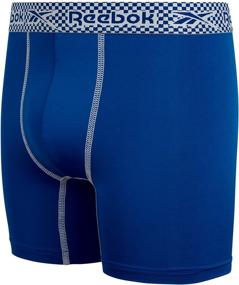 img 1 attached to 👕 Детская одежда Reebok Performance Compression для активных в черном цвете с контрастными деталями.