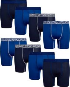 img 4 attached to 👕 Детская одежда Reebok Performance Compression для активных в черном цвете с контрастными деталями.
