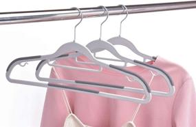 img 3 attached to Quality Hangers Clothes Pack Space Saving