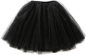 img 4 attached to 👗 Wexcen Girls Skirt with Lining and Layers - Girls' Clothing in Skirts & Skorts