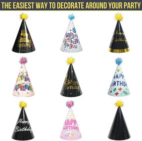 img 2 attached to Birthday Party Hats Celebration Decorations Event & Party Supplies for Children's Party Supplies