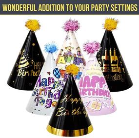 img 1 attached to Birthday Party Hats Celebration Decorations Event & Party Supplies for Children's Party Supplies