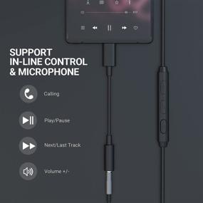 img 1 attached to 🎧 Адаптер наушников USB C для Google Pixel 5/4/3/2 XL, Type C к аудиоразъему 3,5 мм, совместимый с 2020/2018 iPad Pro, iPad Air 4, Samsung Note 20/10, S21/S20 Ultra, S20 Fe, OnePlus 9 Pro/9R/8T/7T