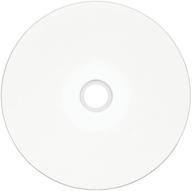 📀 verbatim cd-r 700mb 52x white inkjet printable, hub printable - 25pk branded spindle: high-quality blank cds for printing purposes logo