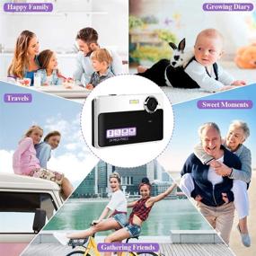 img 1 attached to 📸 Portable Blogging Camera, 24MP Digital Point and Shoot Camera for Teenagers