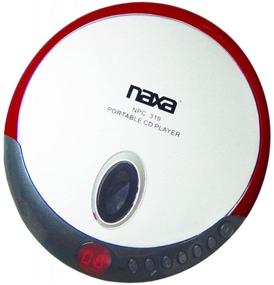 img 1 attached to Naxa NPC-319 Тонкий персональный CD-плеер: Исследуйте разнообразие ярких вариантов!