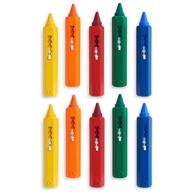 🖍️ colorful fun: munchkin 10 piece bath crayons for creative bath time experience logo