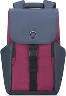 🎒 securflap laptop backpack by delsey paris logo